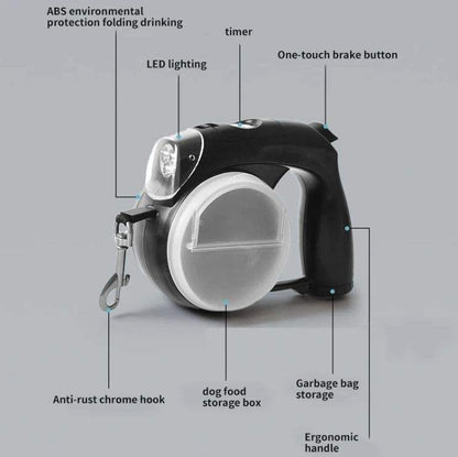 5 In 1 Multifunctional Dog Leash